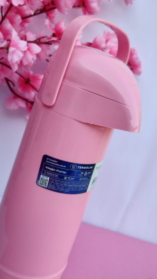 IMG-20240722-WA0167 GARRAFA TÉRMICA TERMOLAR 1L - ROSA - Imagem 2