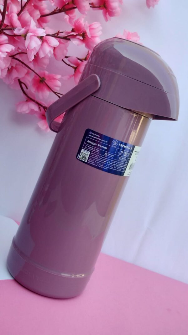 IMG-20240722-WA0170 Garrafa Térmica Termolar 1,0L Magic Pump Lilás - Imagem 2